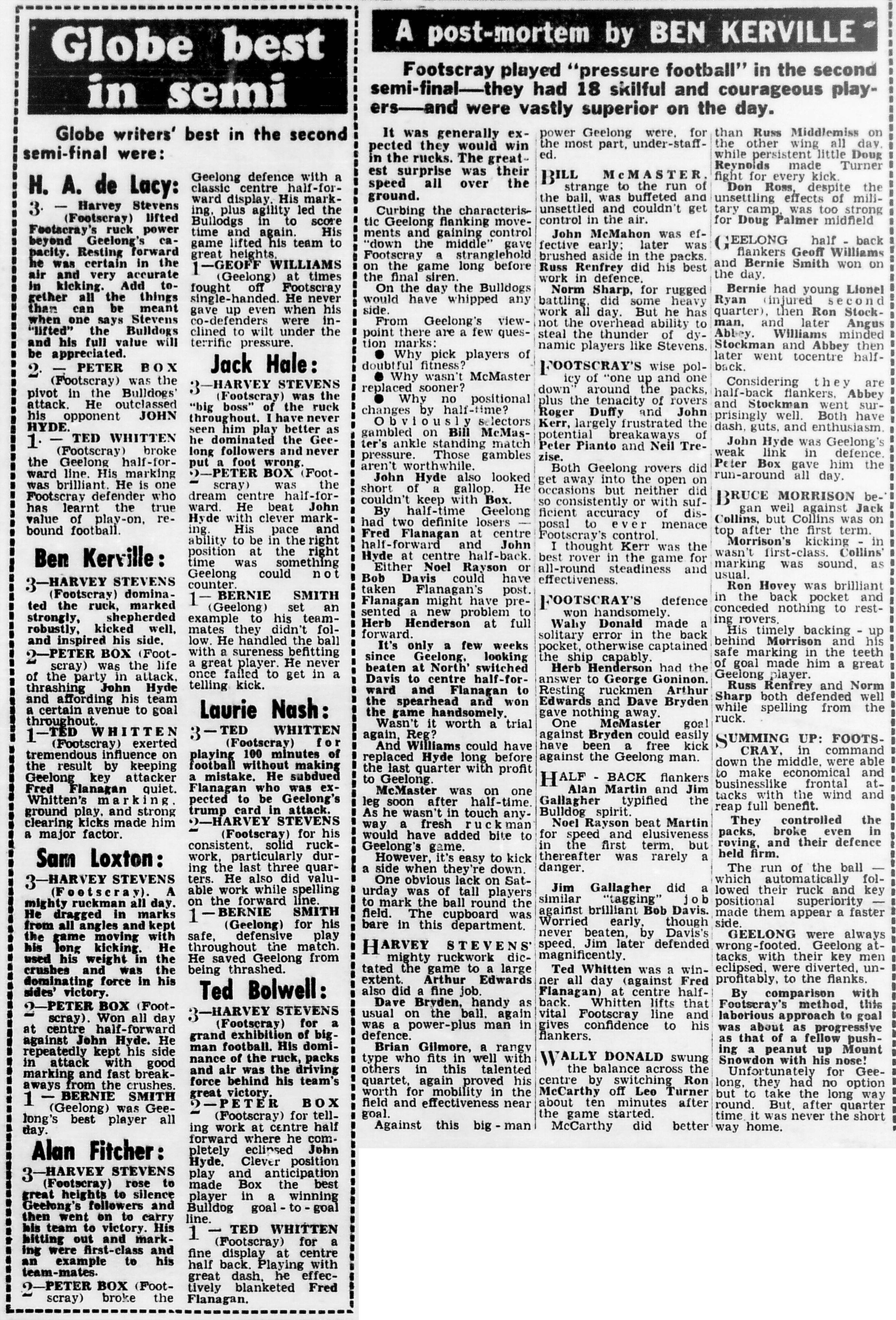 7a. Footscray Football Club - Report [1] - Sporting Globe - 15 Sep 1954 copy.png