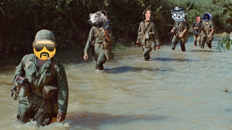 Bears in the swamp