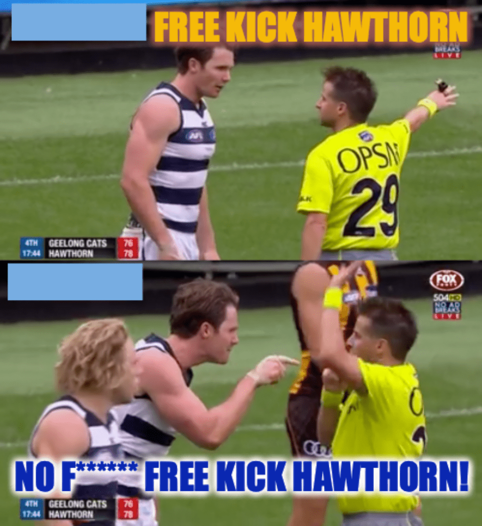 Free ****ing Kick Hawthorn - Dangerfield.png