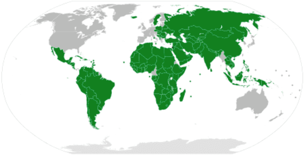 Map Countries who have not recognised Palestine State.png