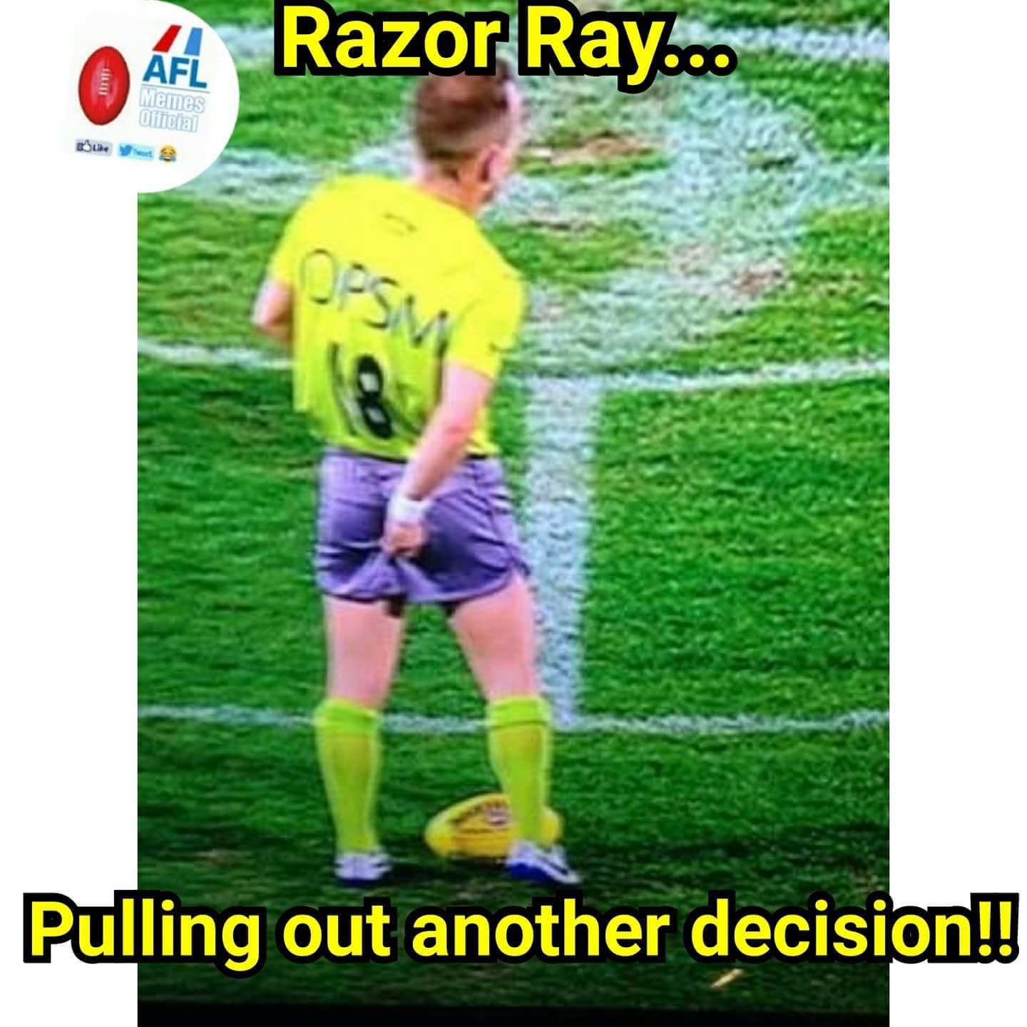 Razor ray