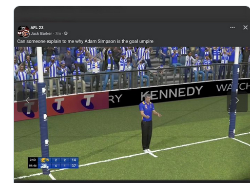 Screenshot 2023-05-05 at 18-39-39 Adam Simpson … the goal umpire Fans in uproar after AFL 23 l...png