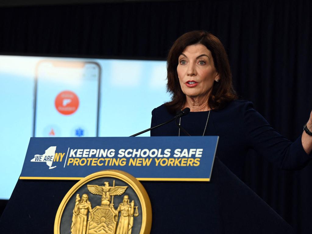 New York Governor Kathy Hochul called the decision a “dark day”. Picture: AFP