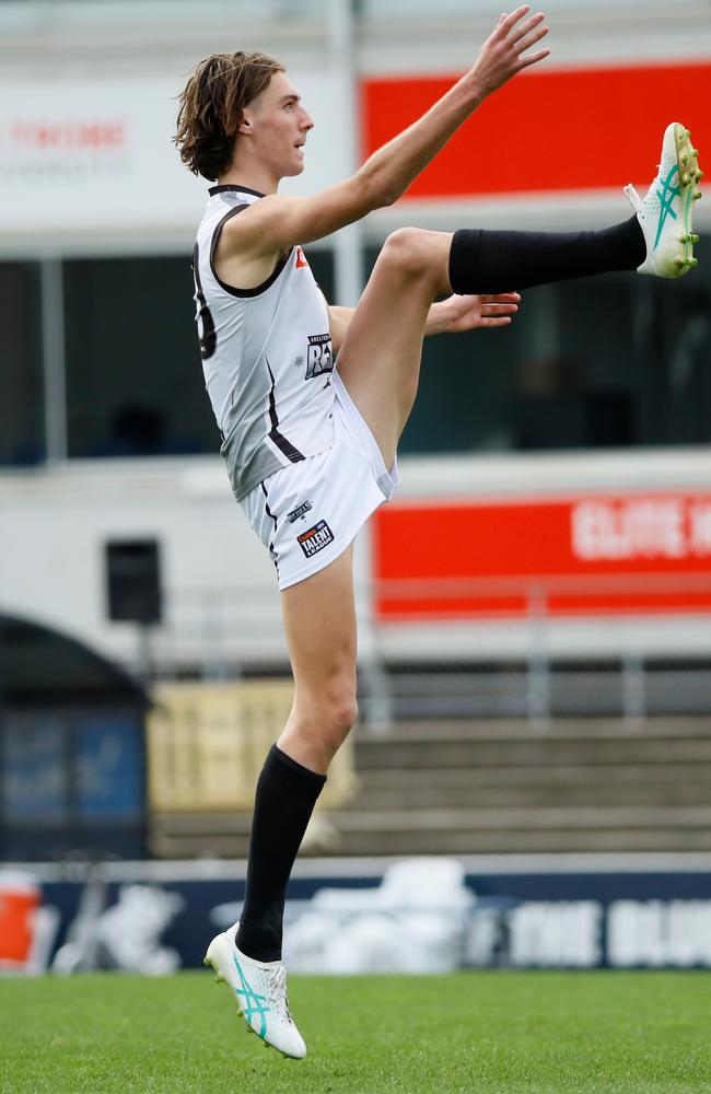 Floyd Burmeister continues to impress. Picture: Riley Lockett/AFL Photos via Getty Images