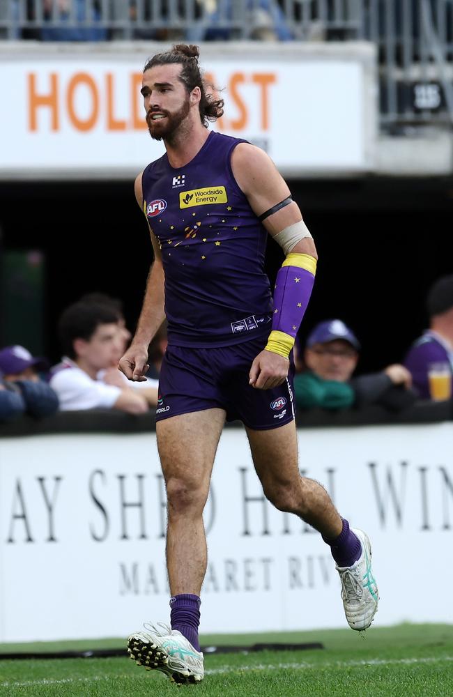 Pearce is feeling confident in his body. Picture: Getty Images