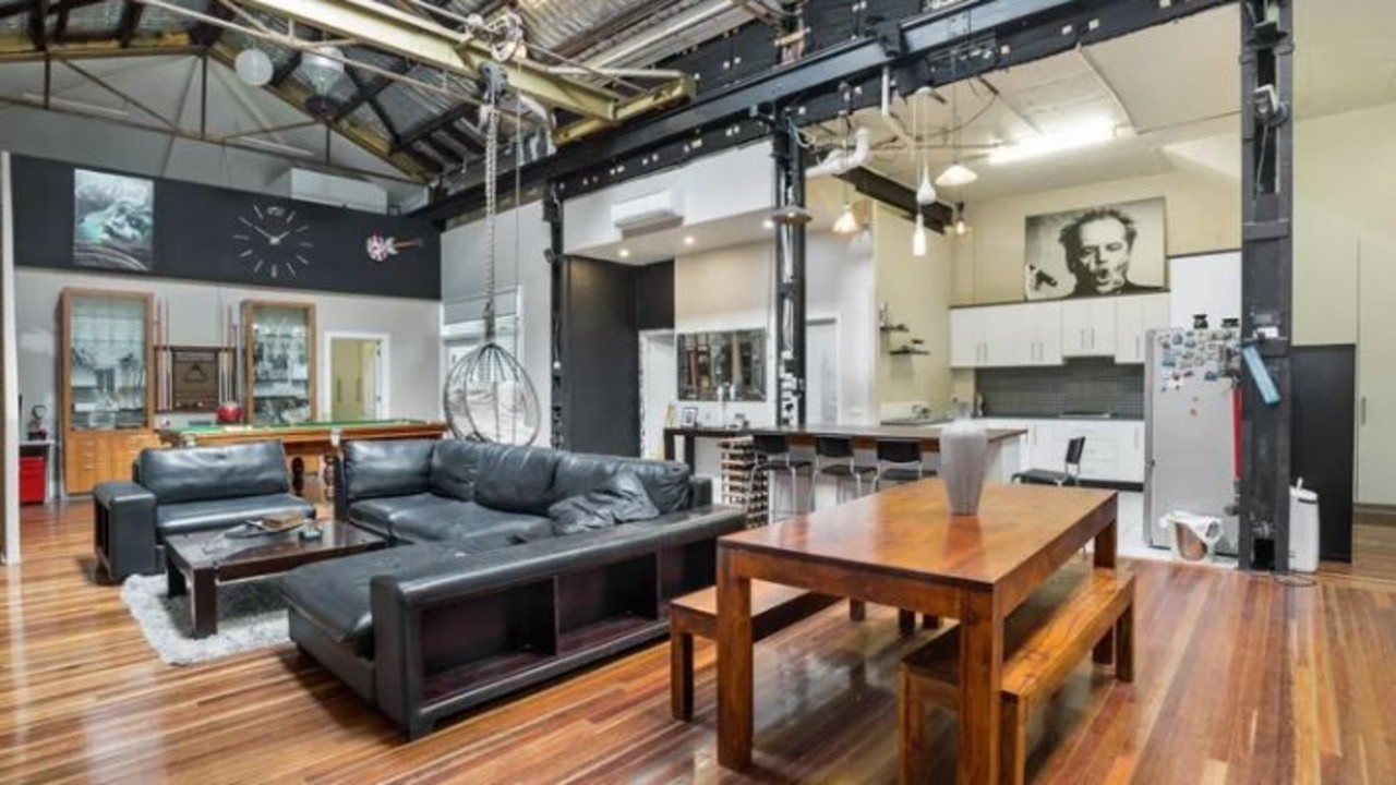Thompson bought the converted warehouse in Rouse St in 2010 for $1.75m.