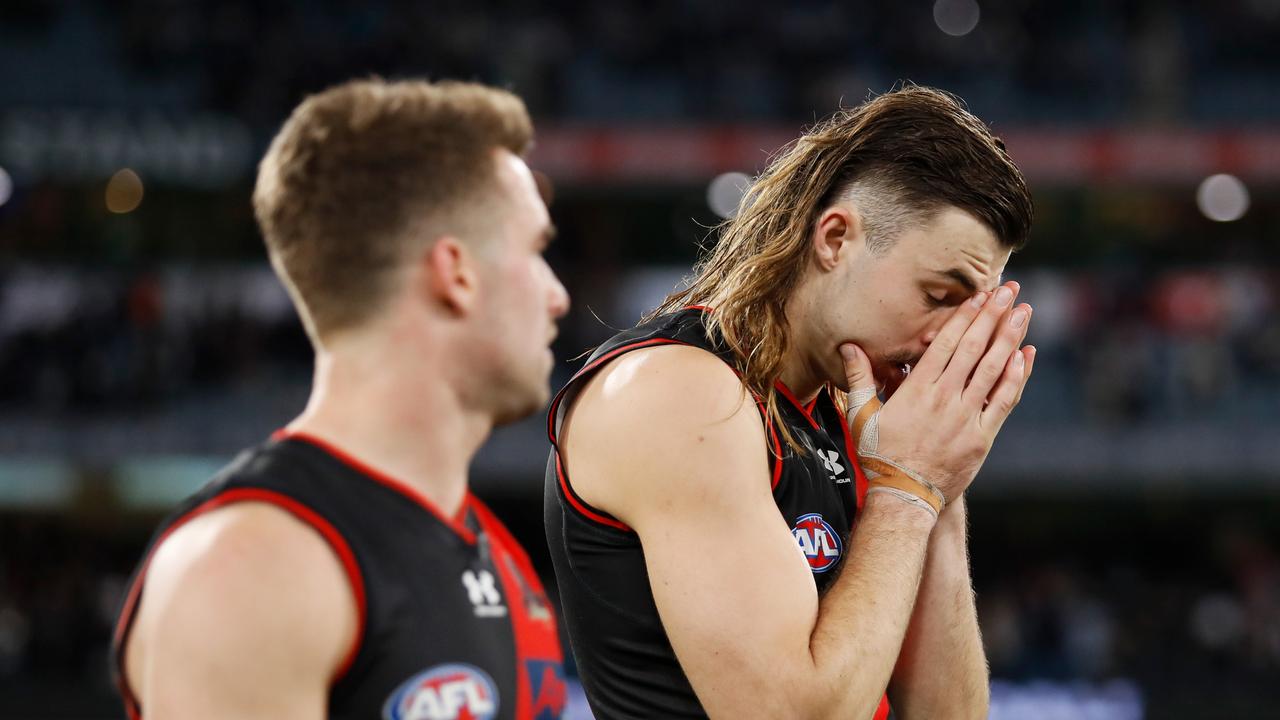 Oh god please no. (Photo by Dylan Burns/AFL Photos via Getty Images)