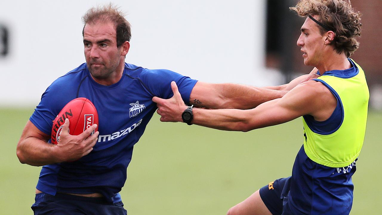 Ben Cunnington must complete three training runs before he can be considered for a return. Picture: Michael Klein