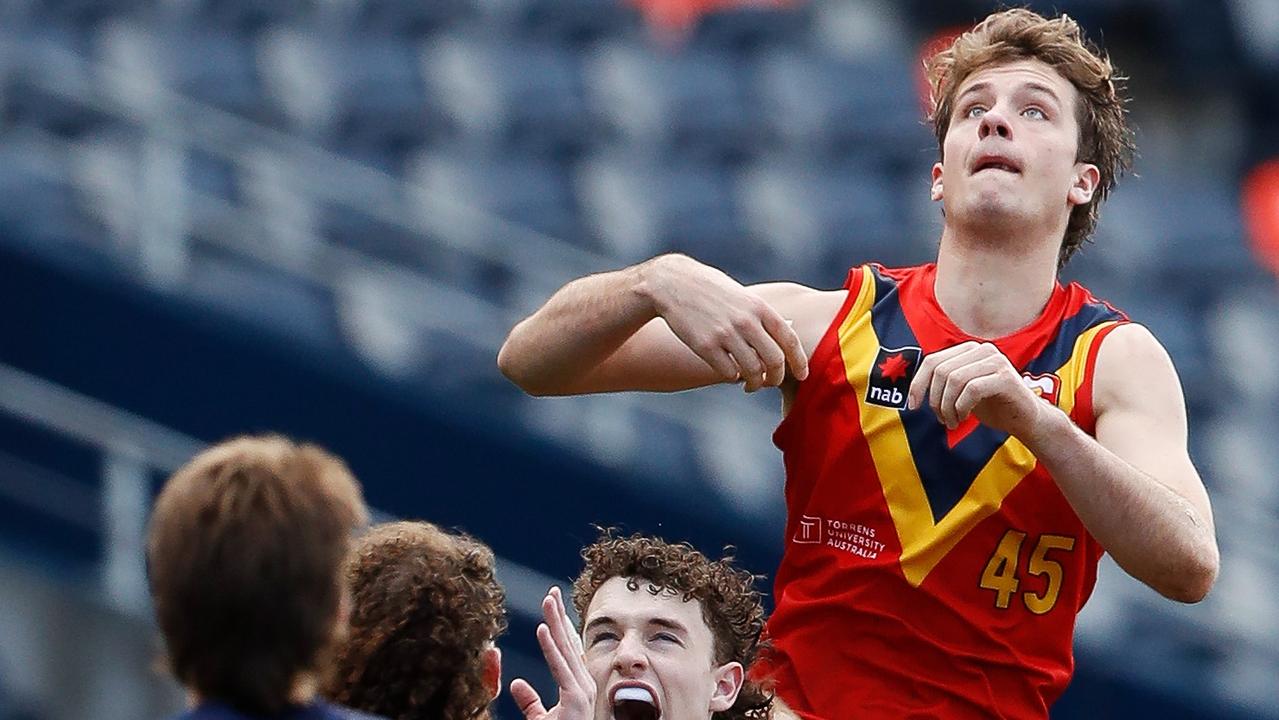 Harry Barnett is a promising big man from South Australia. Picture: Getty Images