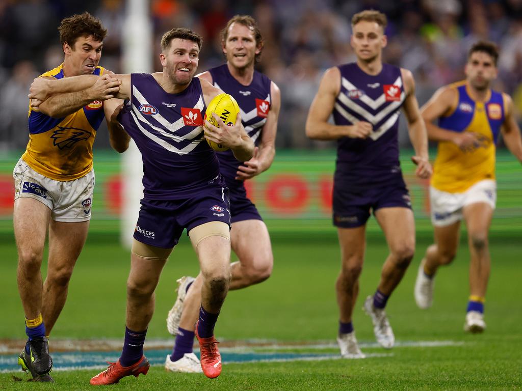 The financial gap between the Dockers and Eagles is closing. Picture: Paul Kane/Getty Images