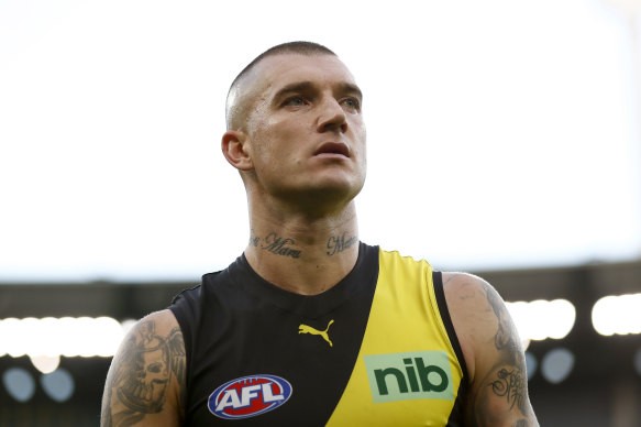 Dustin Martin has always done things his way.