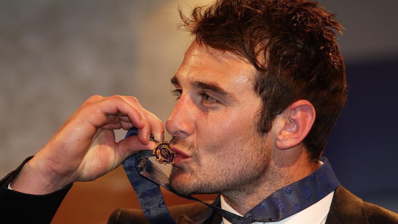 Jobe Watson was stripped of his 2012 Brownlow Medal.