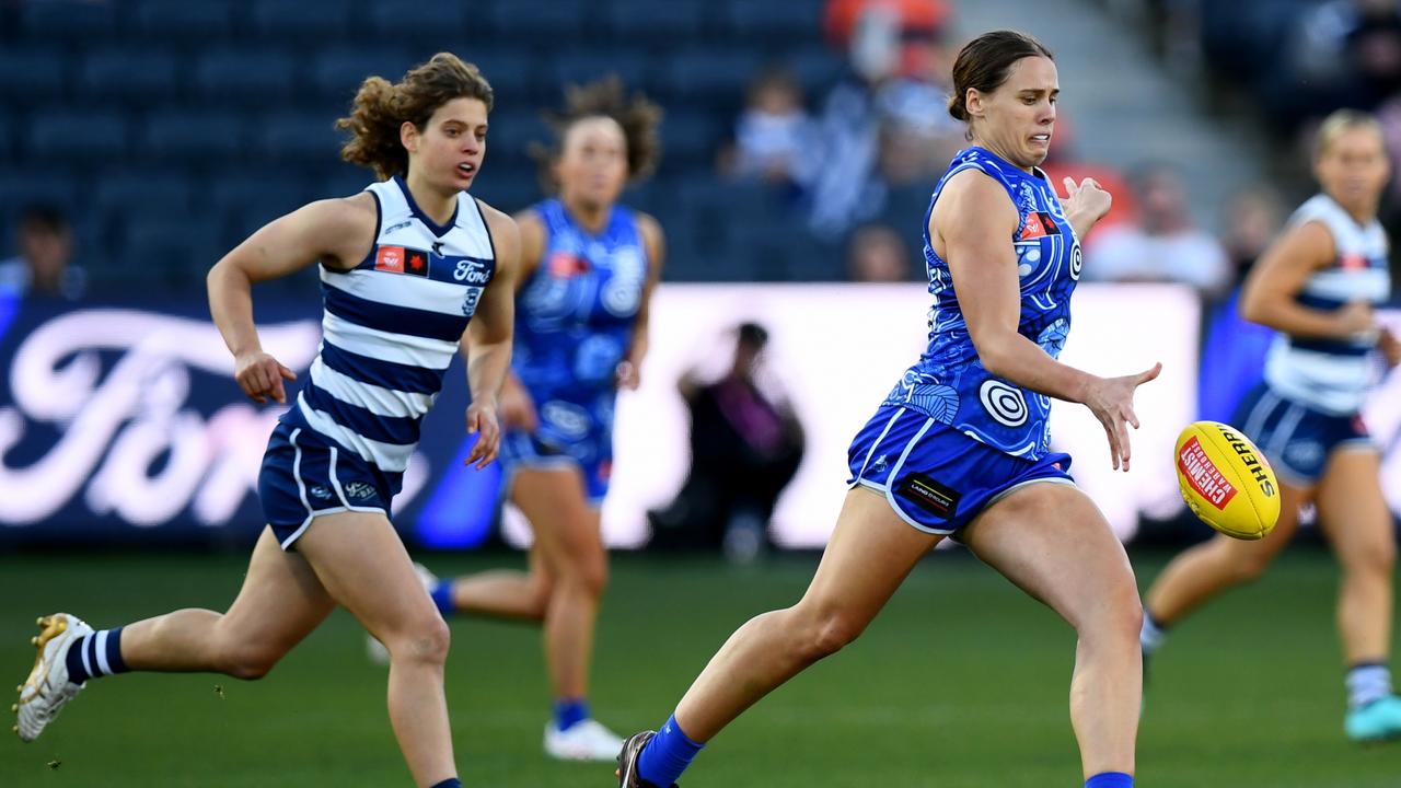 Jasmine Garner dominated again. Picture: Josh Chadwick/AFL Photos