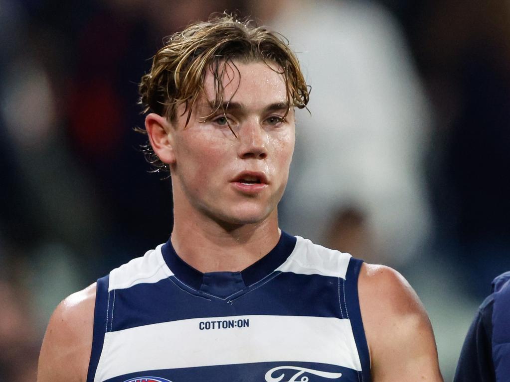 Bruhn signed a two-year contract extension with Geelong in June. Picture: Dylan Burns