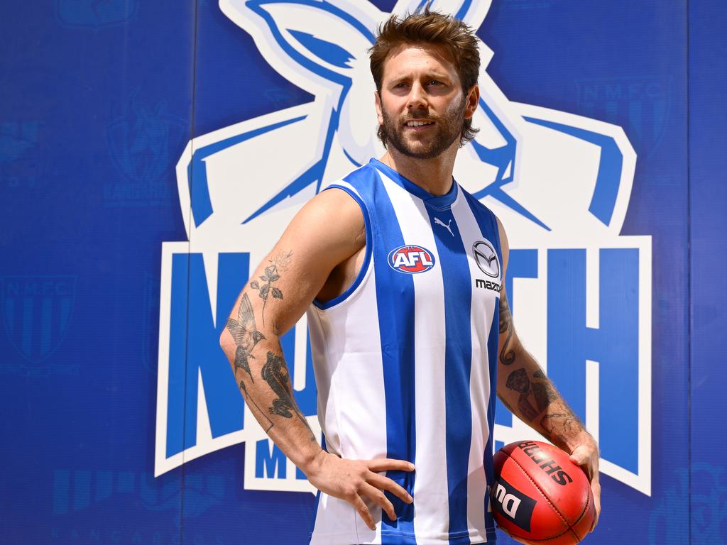 [PLAYERCARD]Caleb Daniel[/PLAYERCARD] in his new colours. Picture: Getty Images