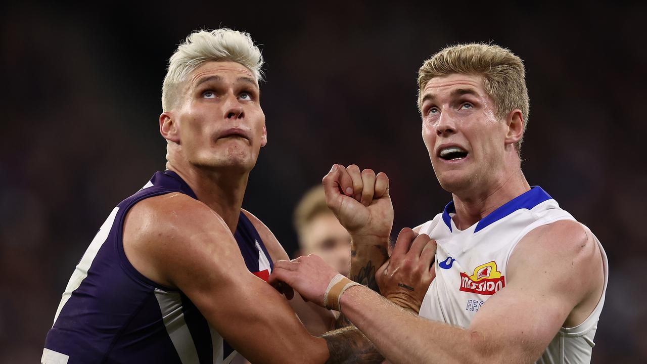 Dockers big man [PLAYERCARD]Rory Lobb[/PLAYERCARD] is set to request a trade to the Dogs. Picture: Paul Kane/Getty Images