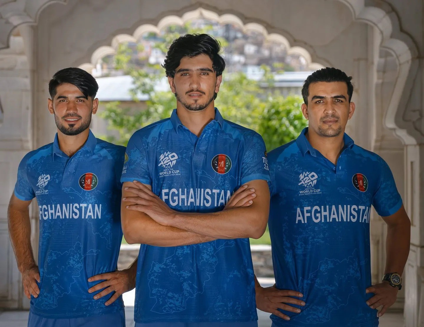 May be an image of 3 people and text that says 'WORLDCUR WORL 品葉 FGHANISTAN STAN WORLD CUP, FGHAISTA AFGHANISTAN'