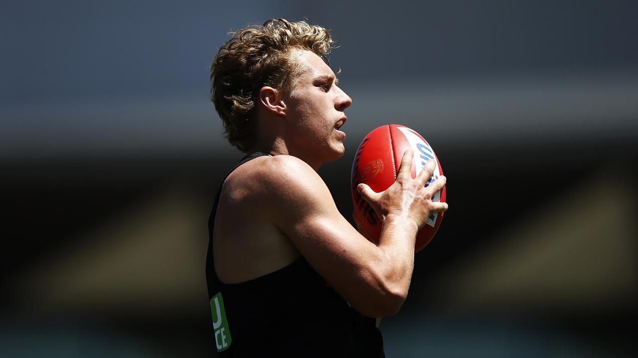 Can young Magpies midfielder Finlay Macrae follow brother Jackson’s footsteps in KFC SuperCoach? Picture: Daniel Pockett/Getty Images