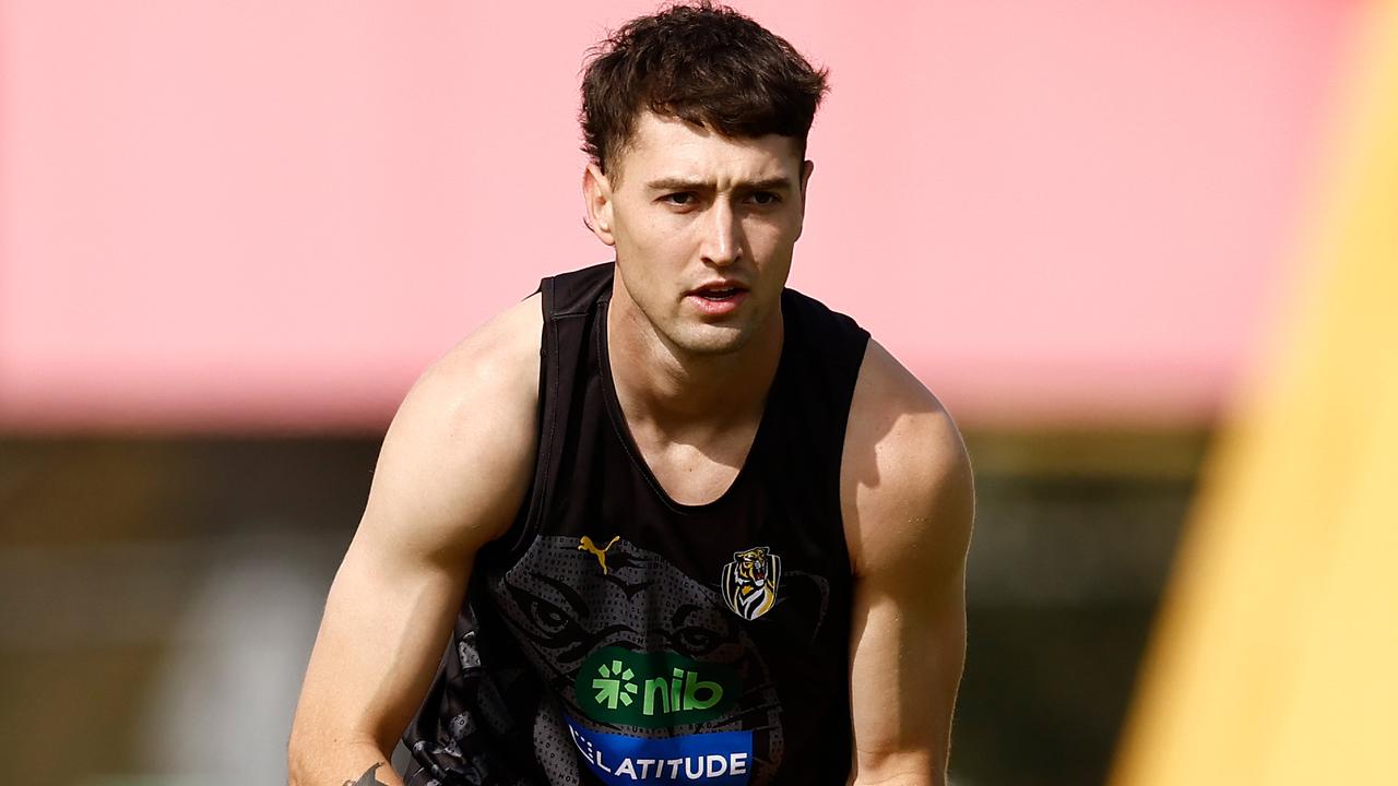 A healthy Jacob Bauer figures to feature plenty in the Tigers’ forward-line in 2025. (Photo by Michael Willson/AFL Photos via Getty Images)