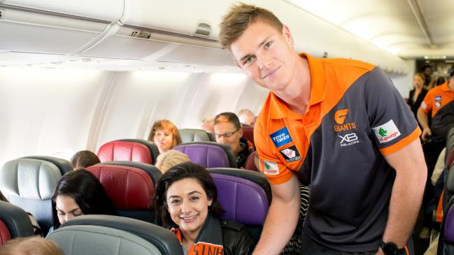 GWS Giants would be one of the AFL clubs hit if the code loses sponsorship from Virgin Australia.