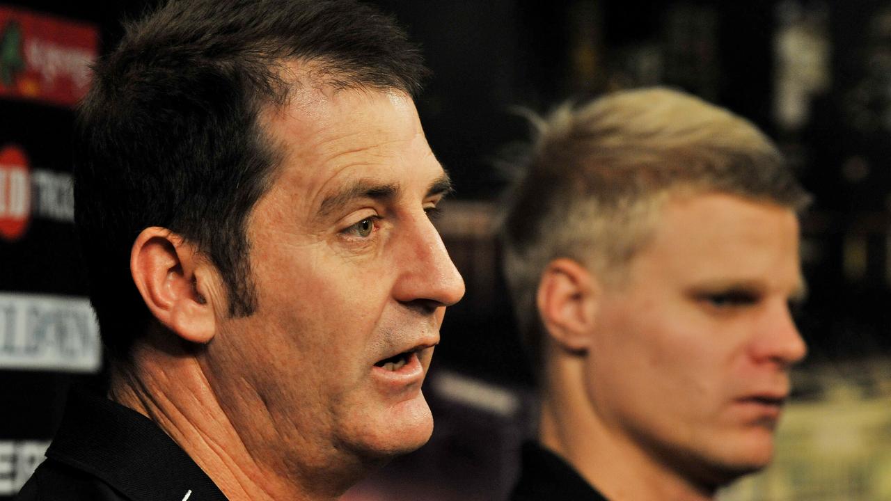 Ross Lyon in less warm and fuzzy times.