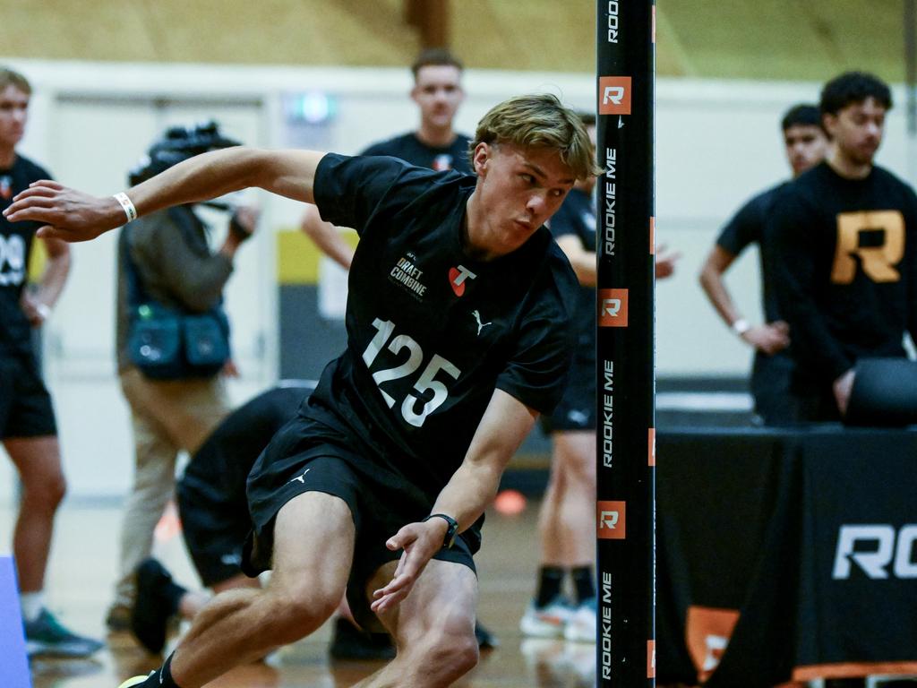 Sturt’s Jacob Molier at the state draft combine. Picture: Mark Brake/AFL Photos/via Getty Images