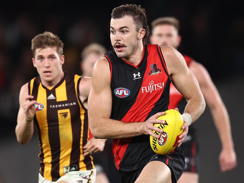 The Hawks and Bombers want a blockbuster fixture to start the season. Picture: Michael Klein