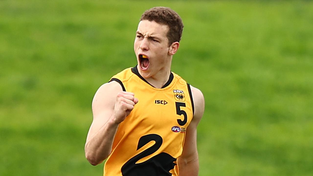 Koen Sanchez of Western Australia. Picture: Graham Denholm/AFL Photos via Getty Images