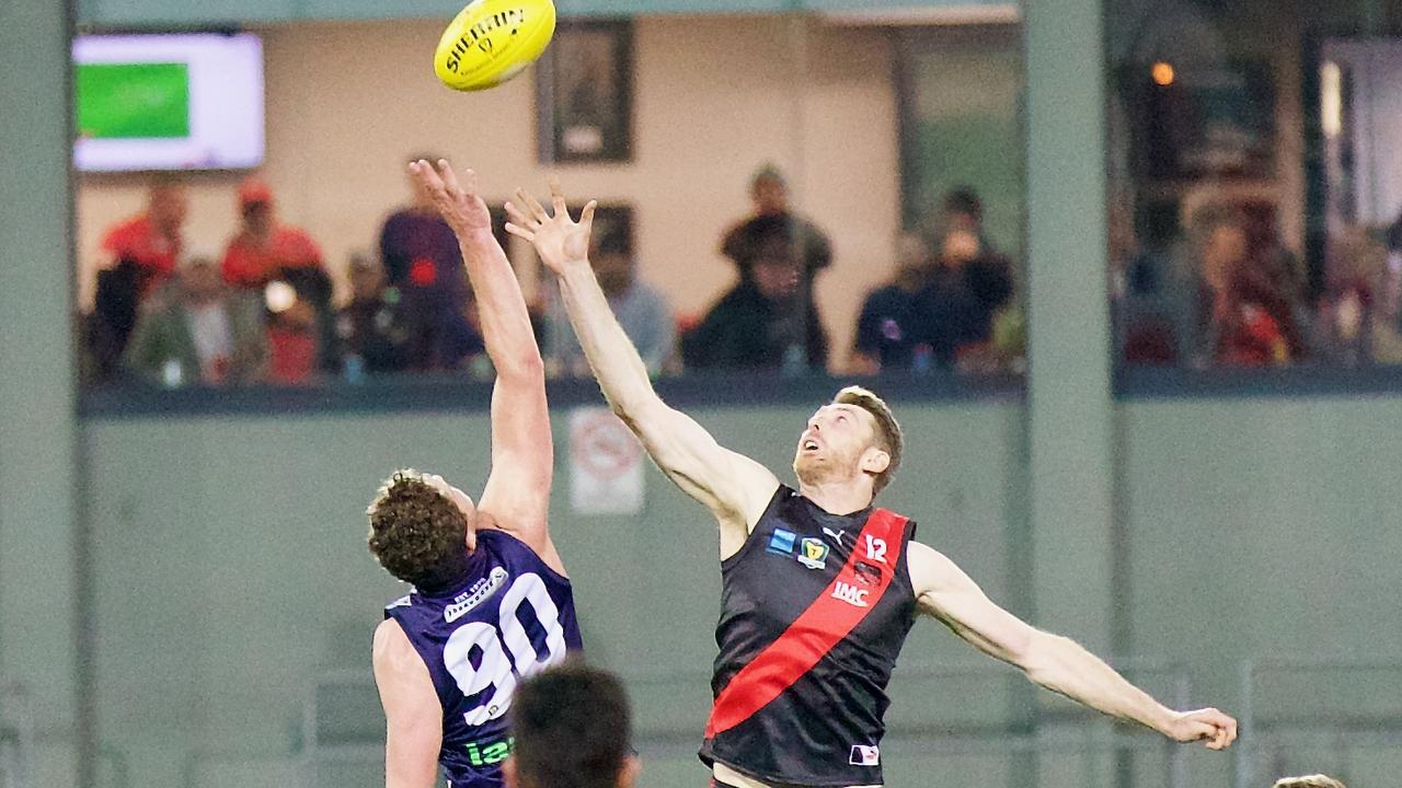 Launceston's Tim Auckland (90) has joined Tooleybuc Manangatang this season. Picture: Andrew Woodgate.