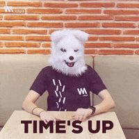 Times Up Time GIF by Wayra