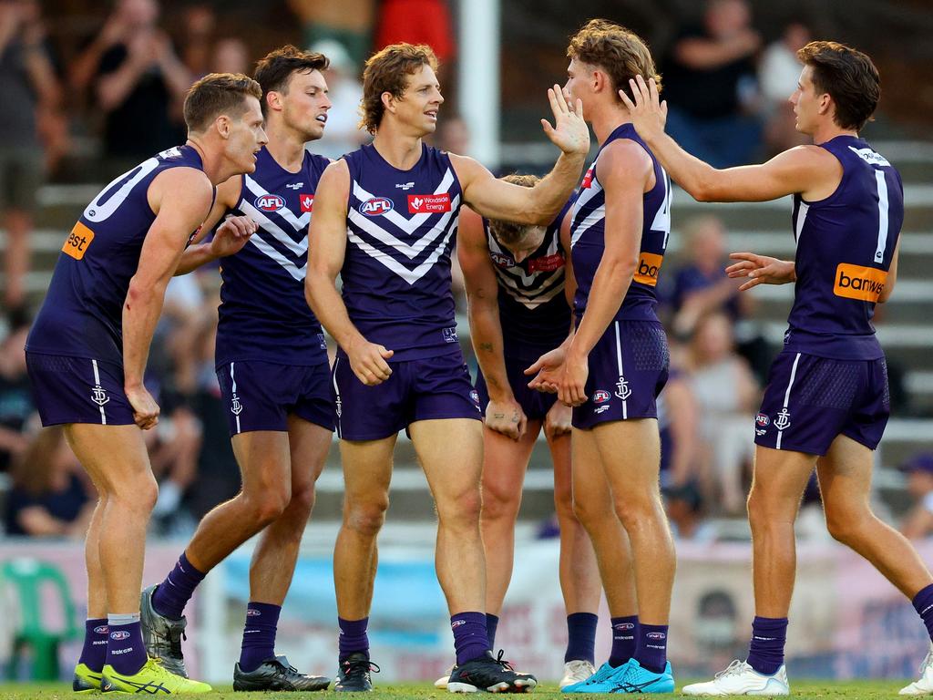 [PLAYERCARD]Will Schofield[/PLAYERCARD] believes Fremantle have the team to win the flag in 2023. Picture: James Worsfold/AFL Photos/via Getty Images