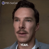 Benedict Cumberbatch Yes GIF by PBS SoCal