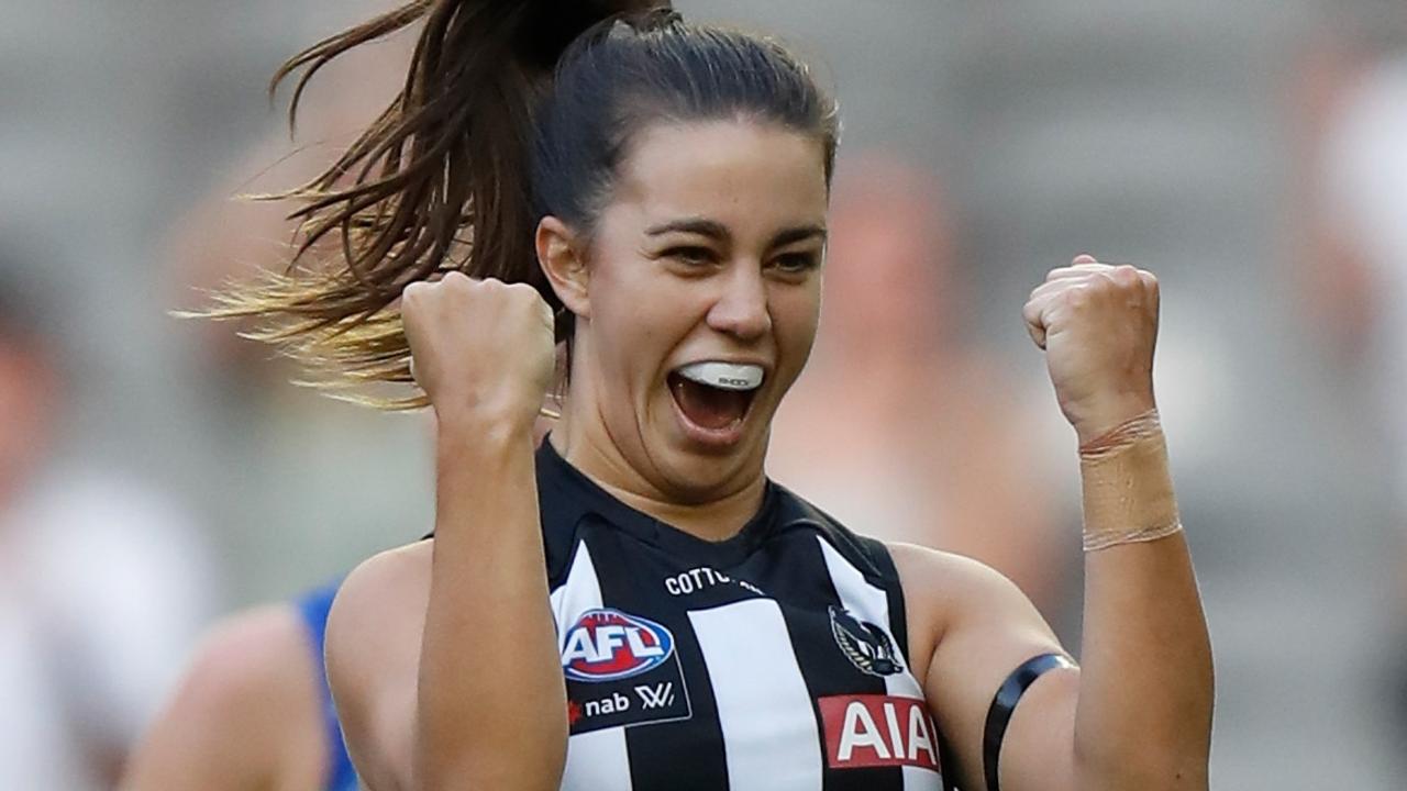 Chloe Molloy gives Collingwood serious star power. Picture: Michael Willson/AFL Photos