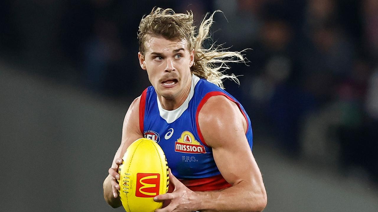 The Cats are keeping a close eye on [PLAYERCARD]Bailey Smith[/PLAYERCARD]. Picture: Michael Willson/AFL Photos via Getty Images