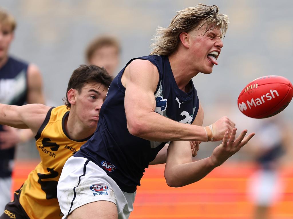Josh Smillie is a No. 1 pick contender in this year’s draft. Picture: Paul Kane/AFL Photos