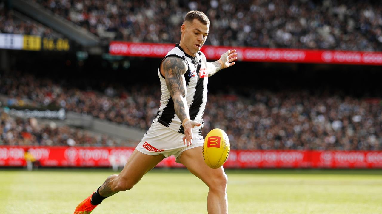 Jamie Elliott has been the AFL’s clutch player of 2022. Picture: Dylan Burns/AFL Photos via Getty Images