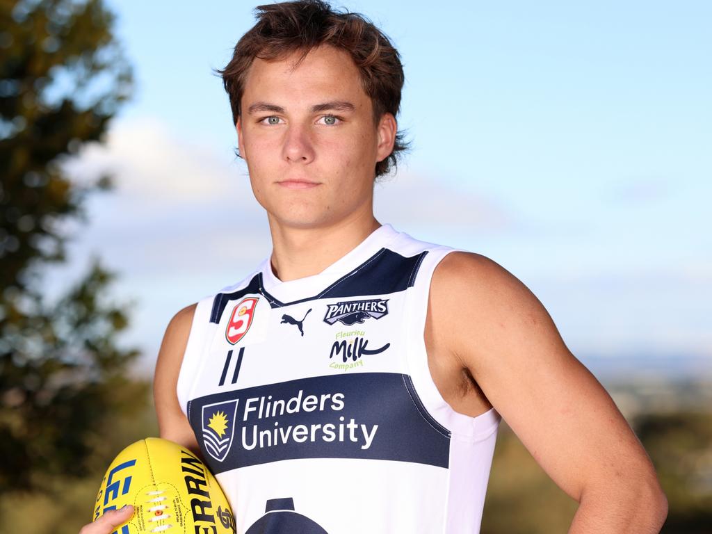 South Adelaide draft prospect Phoenix Hargrave. Picture: Cory Sutton