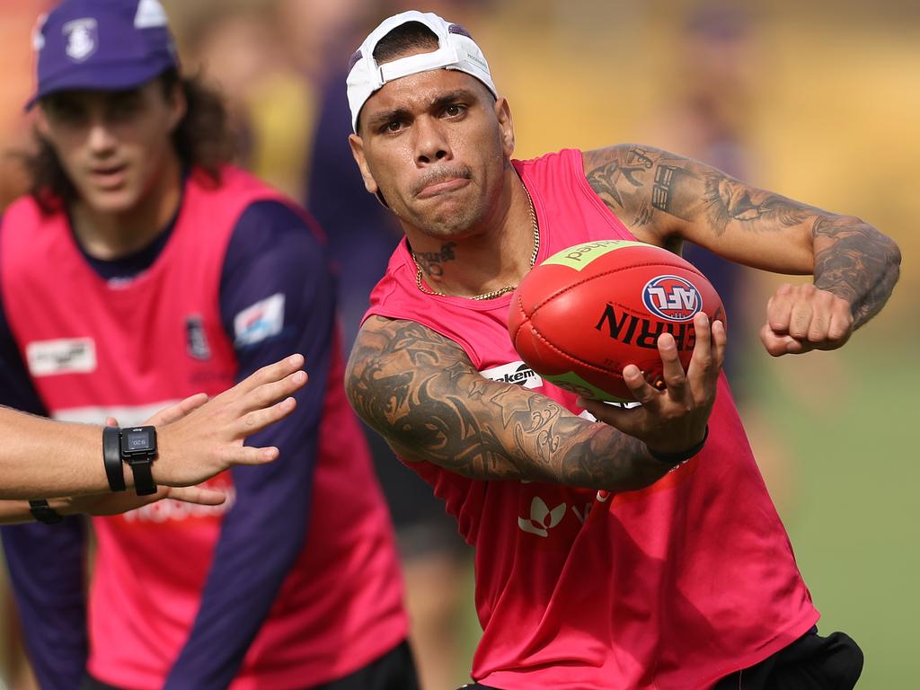 Walters is eyeing a round one return to the Fremantle line-up. Picture: Paul Kane/Getty Images