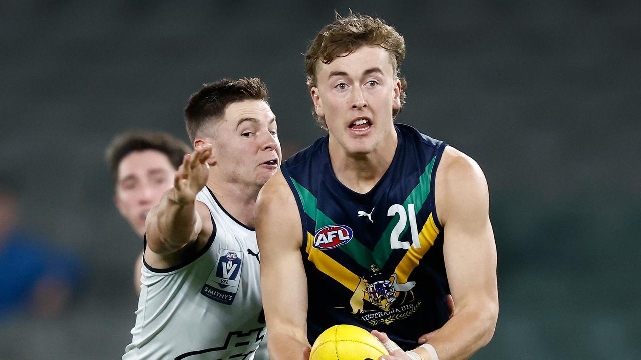 Kane McAuliffe had a solid season despite some injury issues. Picture: Getty Images