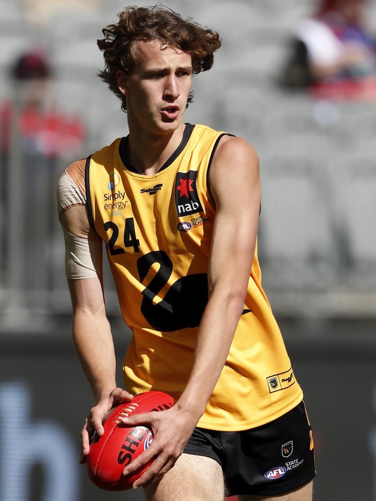 Jedd Busslinger could boost an already stout Collingwood defence. Picture: Dylan Burns/AFL Photos