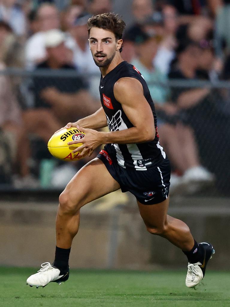 Nick Daicos said his life changed when he met his partner. Picture: Michael Willson