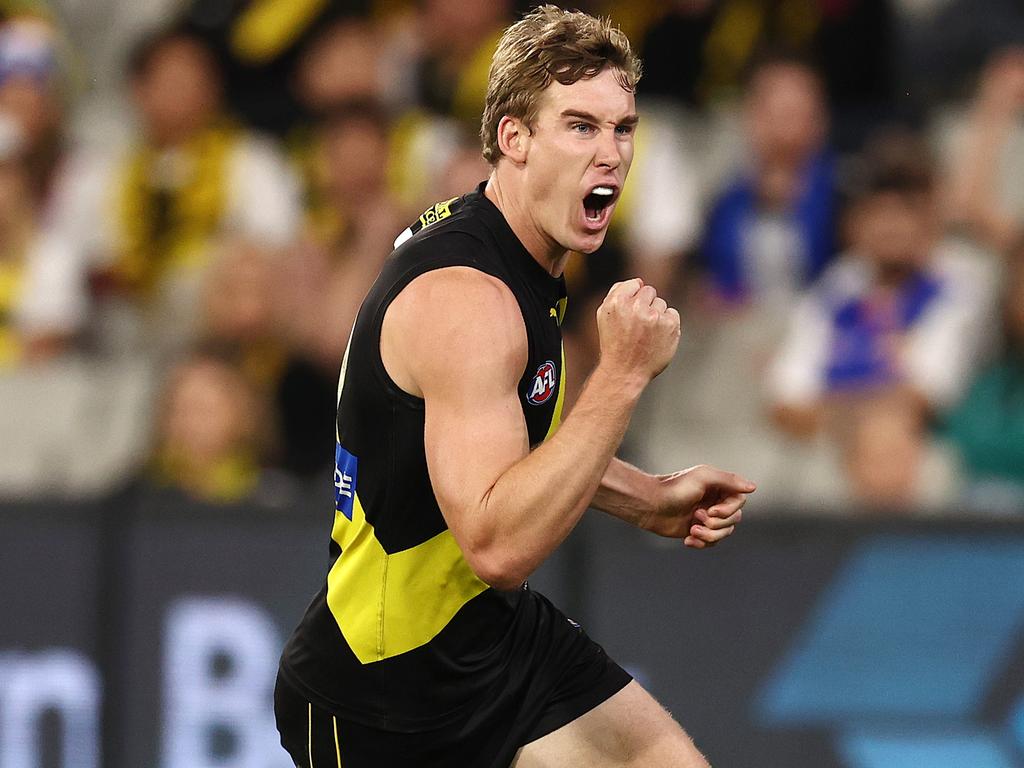 Richmond’s Tom Lynch left the Suns. Picture: Michael Klein