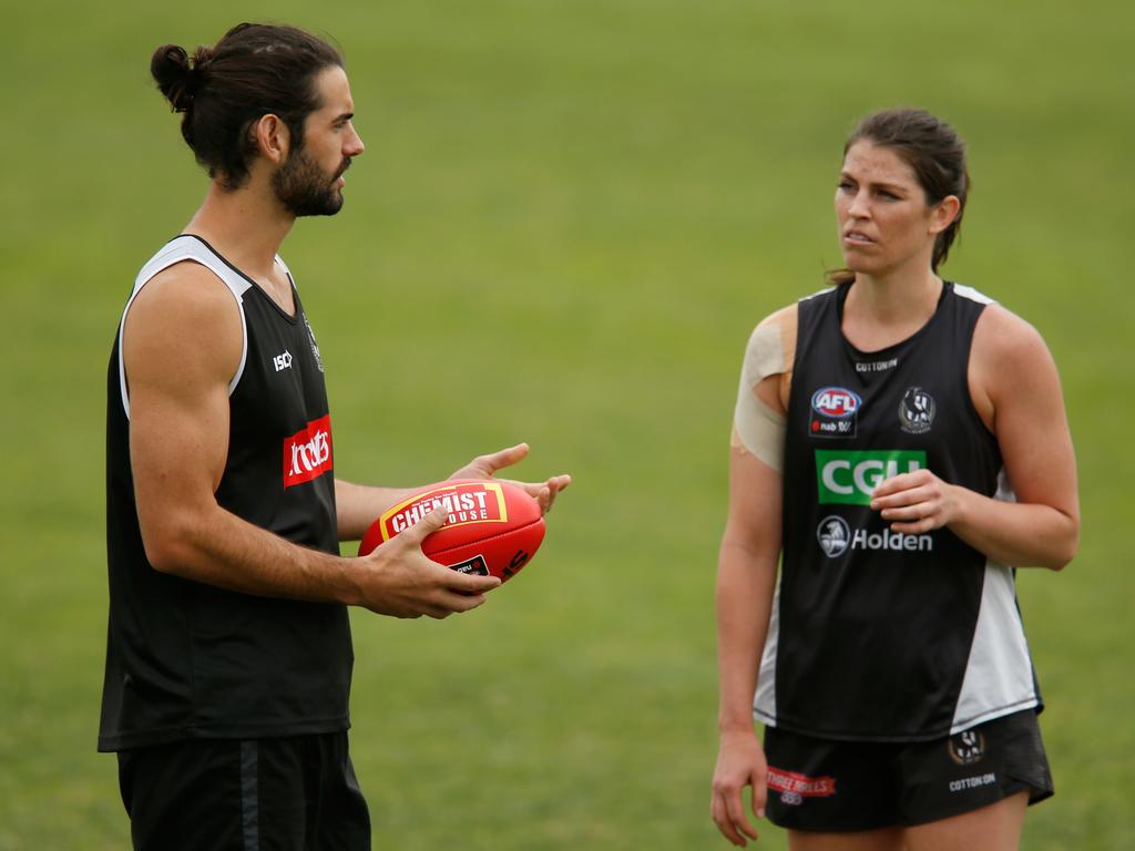 An official club championship would be designed to encourage more resources towards a team’s AFLW program. Picture: Darrian Traynor/Getty Images