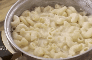 Mac And Cheese Macaroni GIF by MOODMAN