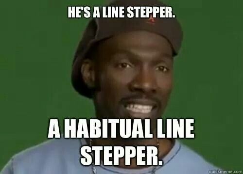 Image result for habitual line stepper