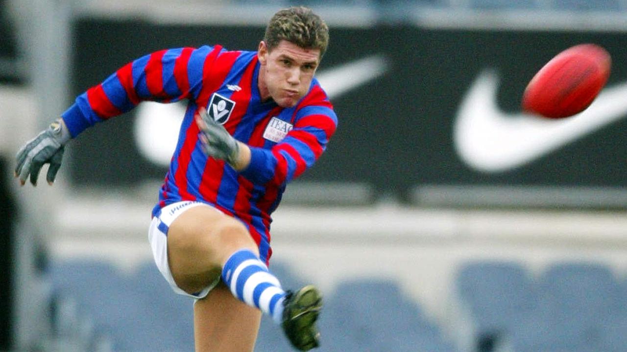 McCartney playing his first game back for Port Melbourne.