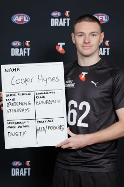 Dandenong Stingrays standout Cooper Hynes.