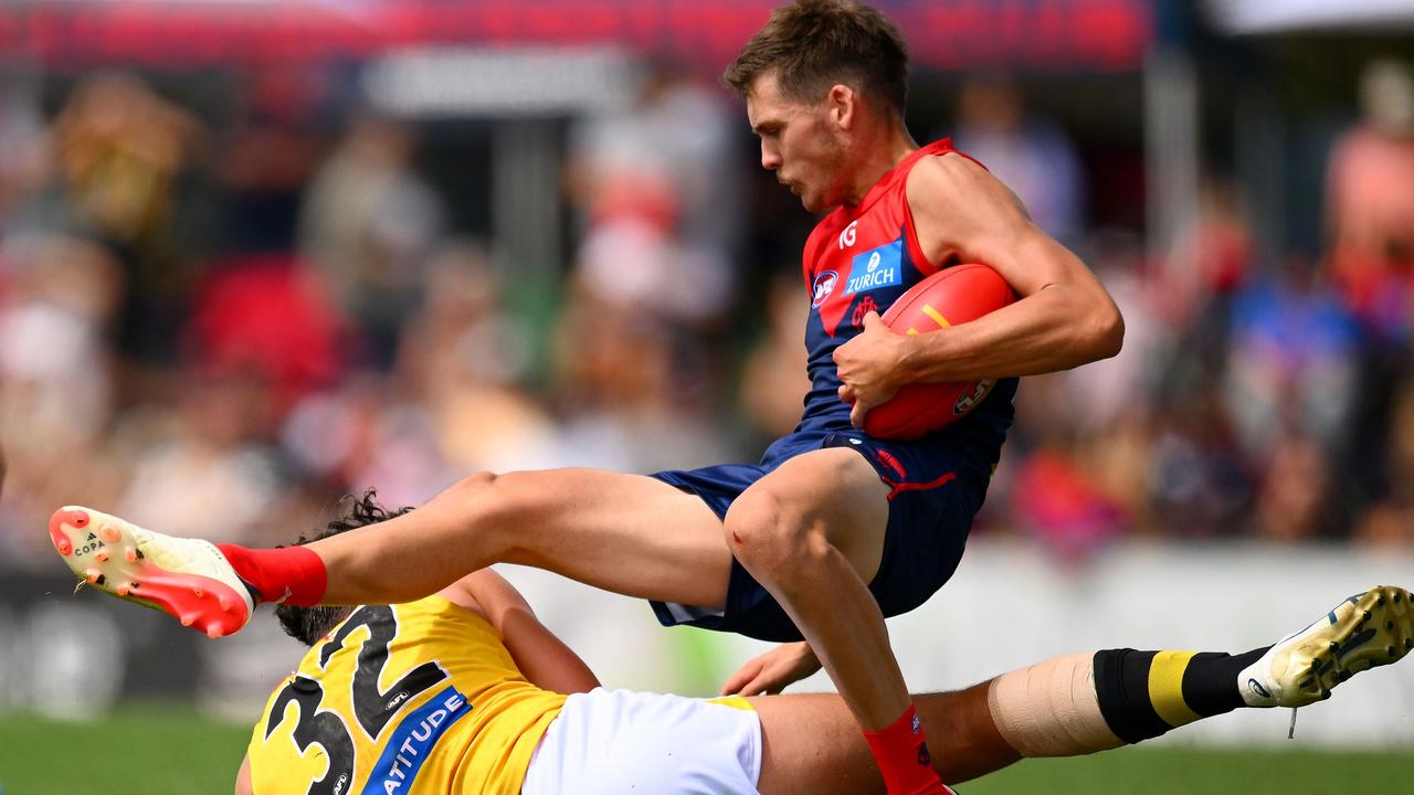 Richmond started Samson Ryan in the ruck. Picture: Morgan Hancock/Getty Images