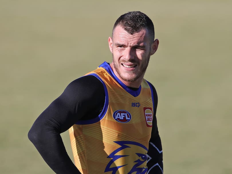 West Coast Eagles return to training at Mineral Resources Park, Lathlain.