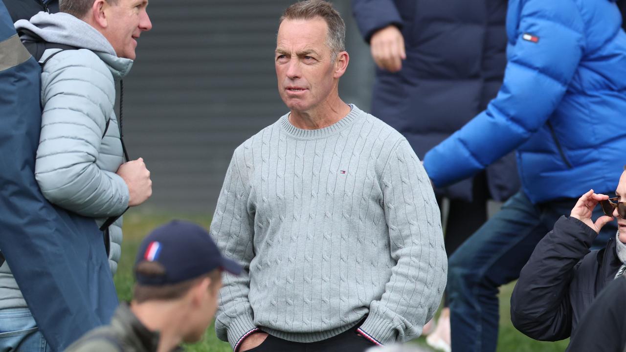 Alastair Clarkson has been strongly linked to North Melbourne. Picture: Brendan Beckett